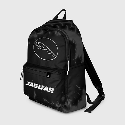 Рюкзак Jaguar speed шины на темном: символ, надпись / 3D-принт – фото 1