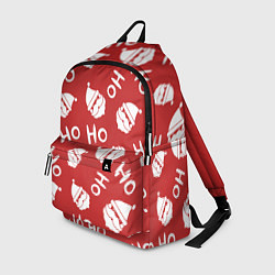 Рюкзак Дед Мороз - Ho Ho, цвет: 3D-принт