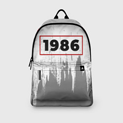 Рюкзак 1986 - в красной рамке на светлом, цвет: 3D-принт — фото 2