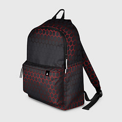 Рюкзак Броня из стали красная, цвет: 3D-принт