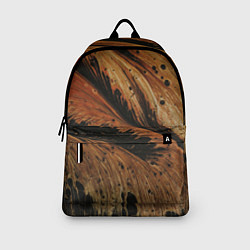 Рюкзак Тёмно-оранжевые краски, цвет: 3D-принт — фото 2