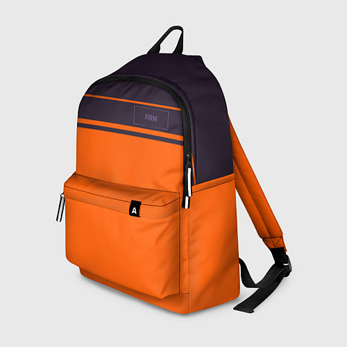 Рюкзак FIRM темно-оранжевый / 3D-принт – фото 1