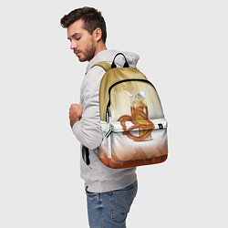Рюкзак Брецель с пивом, цвет: 3D-принт — фото 2
