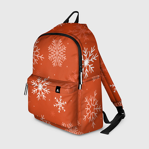 Рюкзак Orange snow / 3D-принт – фото 1