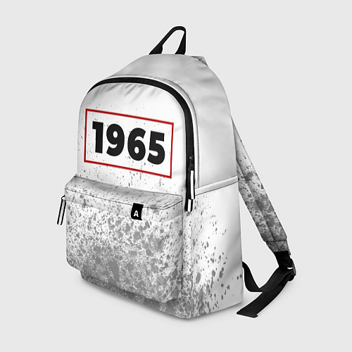 Рюкзак 1965 - в красной рамке на светлом / 3D-принт – фото 1