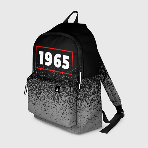 Рюкзак 1965 - в красной рамке на темном / 3D-принт – фото 1