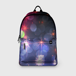Рюкзак Поп арт неоновые звезды космического неба, цвет: 3D-принт — фото 2