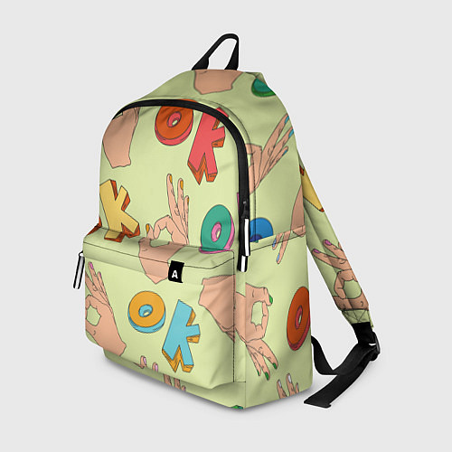 Рюкзак Emoji ok / 3D-принт – фото 1