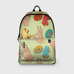 Рюкзак Emoji ok, цвет: 3D-принт — фото 2