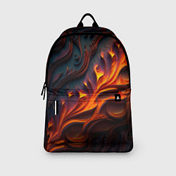 Рюкзак Огненный орнамент с языками пламени, цвет: 3D-принт — фото 2