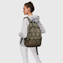Рюкзак Броня из колец, цвет: 3D-принт — фото 2