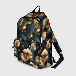 Рюкзак Узор цветочный паттерн, цвет: 3D-принт
