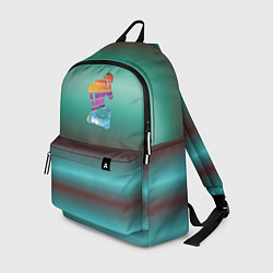 Рюкзак Диджей в градиенте, цвет: 3D-принт