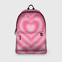 Рюкзак Pink y2k hearts, цвет: 3D-принт — фото 2