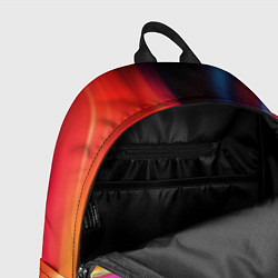 Рюкзак Радужные волны, цвет: 3D-принт — фото 2