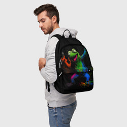 Рюкзак Лягушонок Пепе в граффити, цвет: 3D-принт — фото 2
