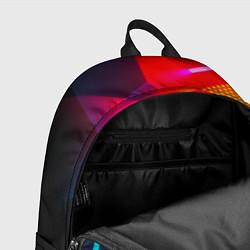 Рюкзак Neon stripes color, цвет: 3D-принт — фото 2