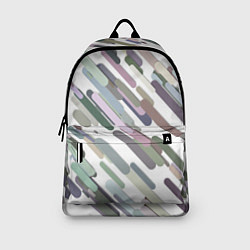 Рюкзак Векторный дождь, цвет: 3D-принт — фото 2