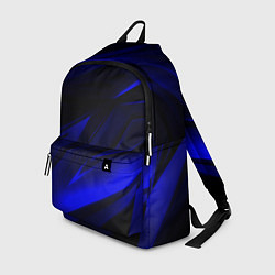 Рюкзак Geometry blue stripes, цвет: 3D-принт