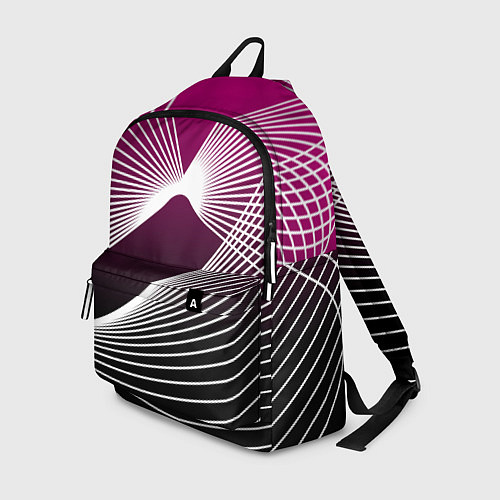 Рюкзак Авангардная растровая композиция / 3D-принт – фото 1