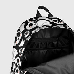 Рюкзак Чёрно-белые панды, цвет: 3D-принт — фото 2