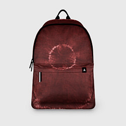 Рюкзак Красный круг тай-дай, цвет: 3D-принт — фото 2