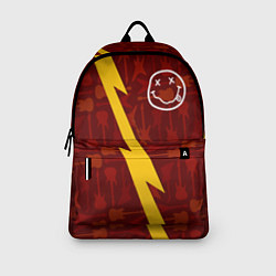 Рюкзак Nirvana гитары и молния, цвет: 3D-принт — фото 2