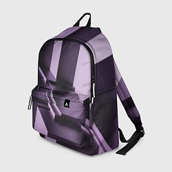 Рюкзак Фиолетовая геометрия, цвет: 3D-принт