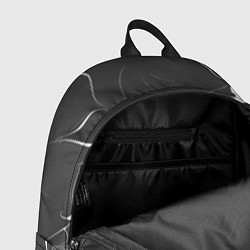 Рюкзак Черно-белый узор, цвет: 3D-принт — фото 2