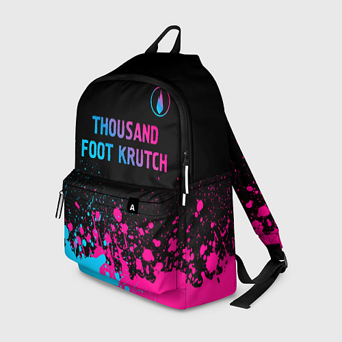 Рюкзак Thousand Foot Krutch - neon gradient: символ сверх / 3D-принт – фото 1