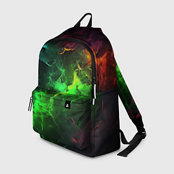 Рюкзак Зеленое свечение, цвет: 3D-принт