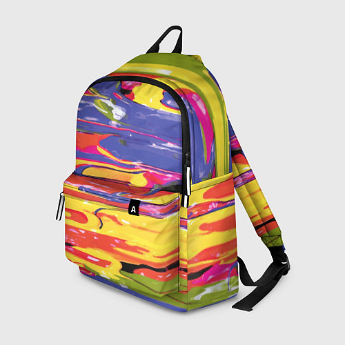 Рюкзак Красочный бум / 3D-принт – фото 1
