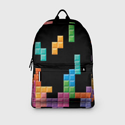 Рюкзак Тетрис падающие блоки, цвет: 3D-принт — фото 2