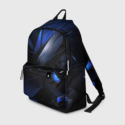 Рюкзак Blue black background, цвет: 3D-принт