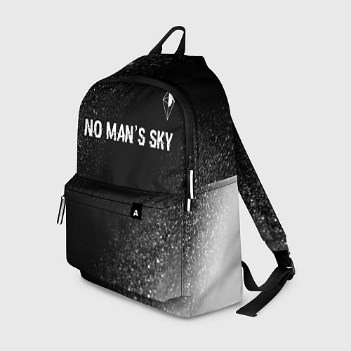 Рюкзак No Mans Sky glitch на темном фоне: символ сверху / 3D-принт – фото 1