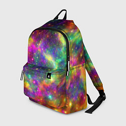 Рюкзак Яркий неоновый космос, цвет: 3D-принт