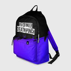 Рюкзак Five Finger Death Punch purple grunge