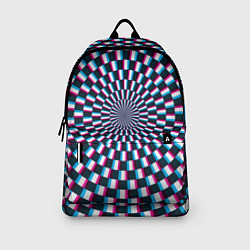 Рюкзак Оптическая иллюзия глитч, цвет: 3D-принт — фото 2