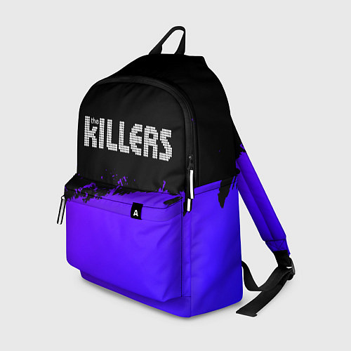 Рюкзак The Killers purple grunge / 3D-принт – фото 1