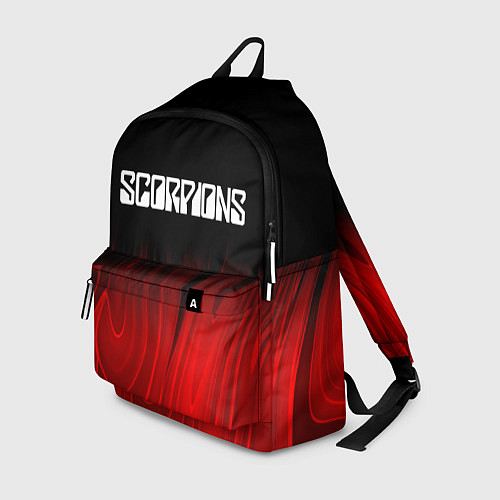 Рюкзак Scorpions red plasma / 3D-принт – фото 1