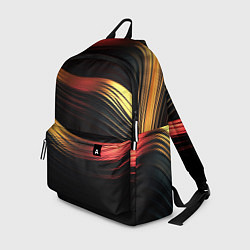 Рюкзак Золотистые линии абстракт, цвет: 3D-принт