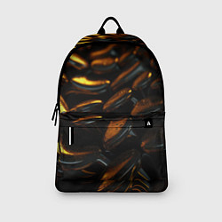 Рюкзак Абстрактные золотые камни, цвет: 3D-принт — фото 2