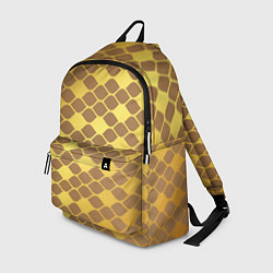 Рюкзак Golden pattern, цвет: 3D-принт