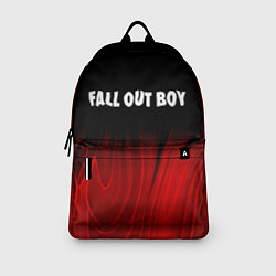 Рюкзак Fall Out Boy red plasma, цвет: 3D-принт — фото 2