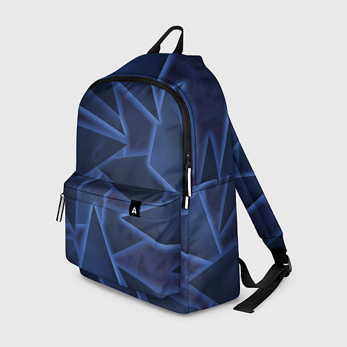 Рюкзак Треугольники, неон / 3D-принт – фото 1