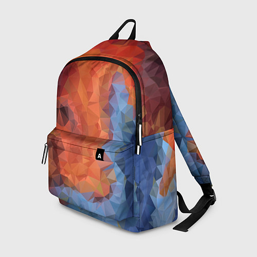 Рюкзак Ginger blue pattern / 3D-принт – фото 1