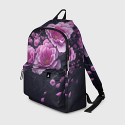 Рюкзак Ветки цветущей розовой сакуры, цвет: 3D-принт