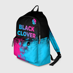 Рюкзак Black Clover - neon gradient: символ сверху, цвет: 3D-принт