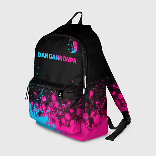 Рюкзак Danganronpa - neon gradient: символ сверху / 3D-принт – фото 1