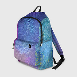 Рюкзак Трёхцветные узоры, цвет: 3D-принт